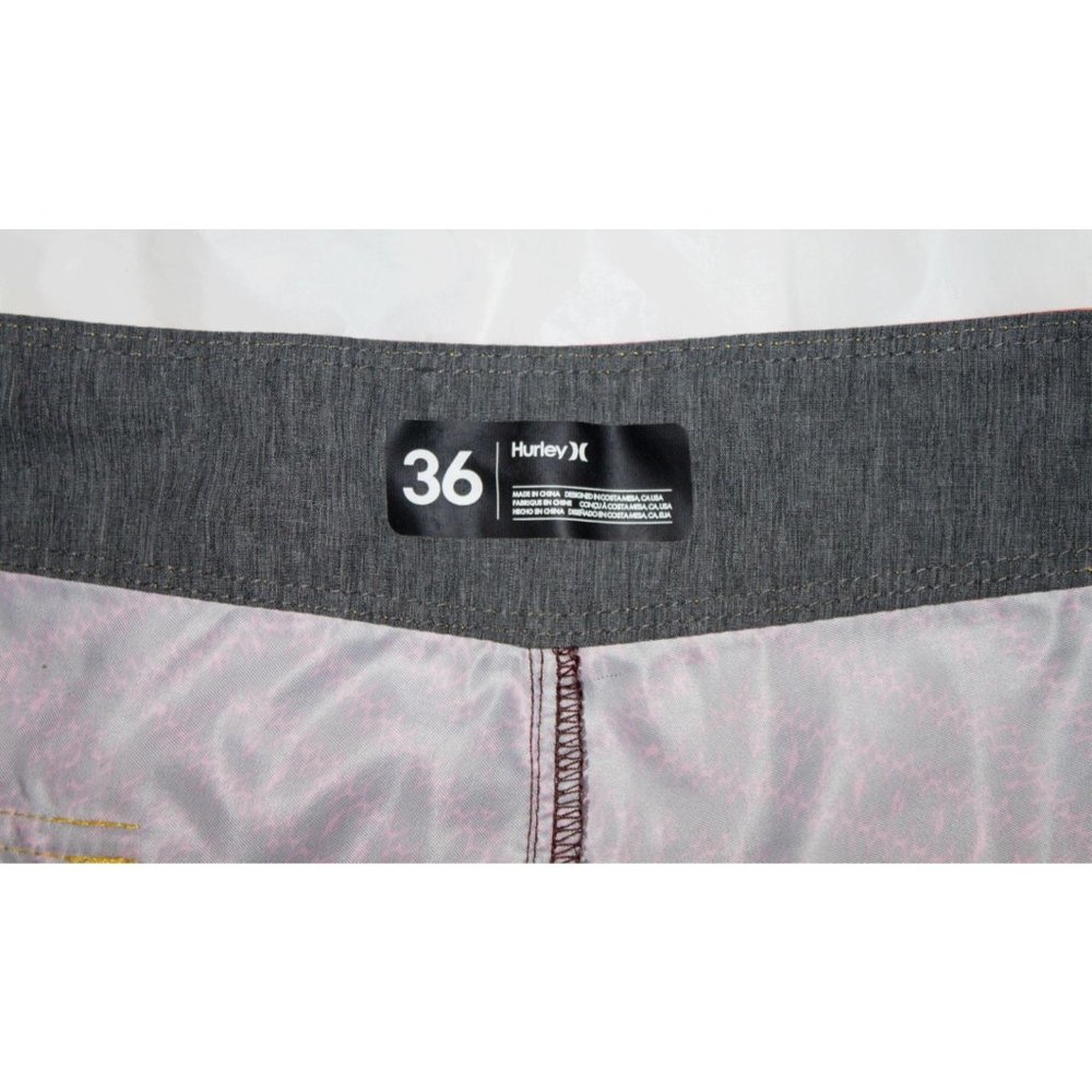 Hurley Mens Board Shorts Swim Trunks Surf Size 36 - Picture 5 of 5